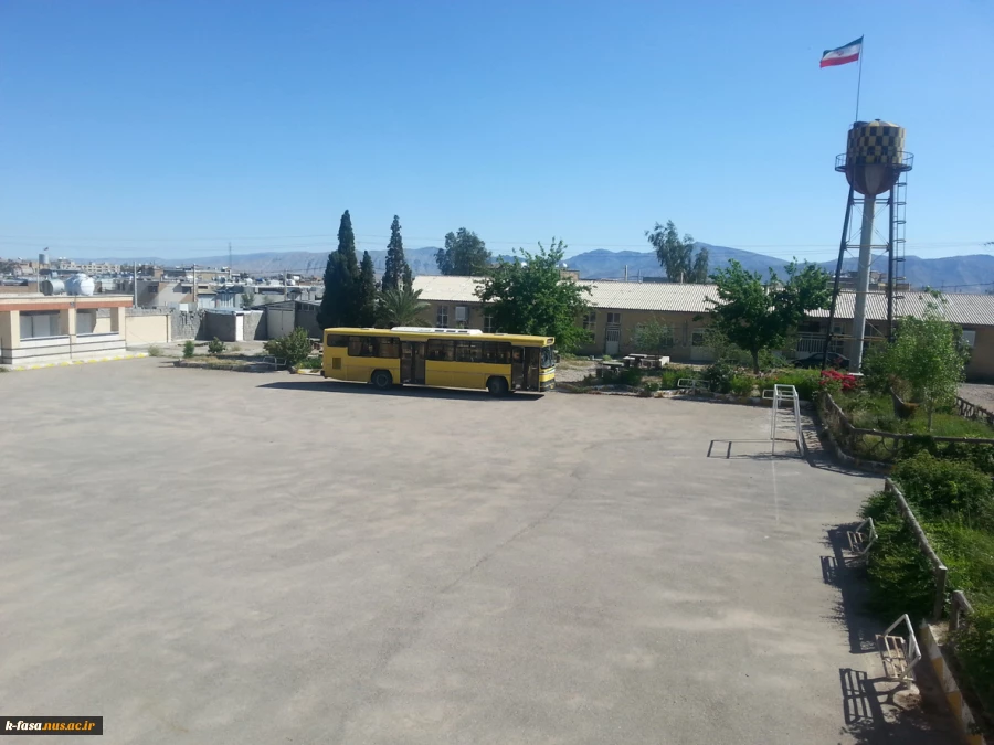 نمای بیرونی سلف سرویس آموزشکده