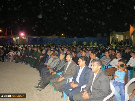 حضور پر شور اساتید دانشجویان و میهمانان در مراسم
