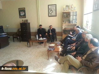 برگزاری اولین جلسه خیرین آموزشکده  فنی وکشاورزی فسا