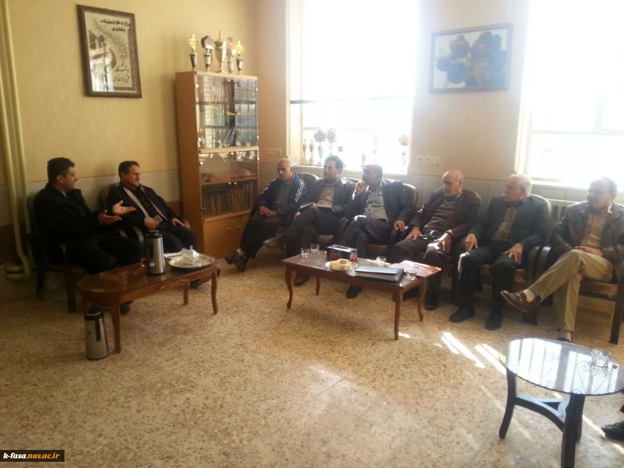 اولین جلسه مجمع خیرین آموزشکده فسا
