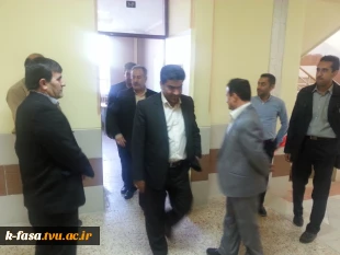 بازدید معاون استاندارو فرماندارویژه و رئیس اداره آموزش و پرورش فسا از آموزشکده 4