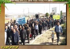 حضور کارکنان ودانشجویان آموزشکده فسا در راهپیمایی بیست ودوم بهمن ماه  2