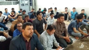 حضور نماینده ولی فقیه و امام جمعه محترم فسا در جمع دانشجویان