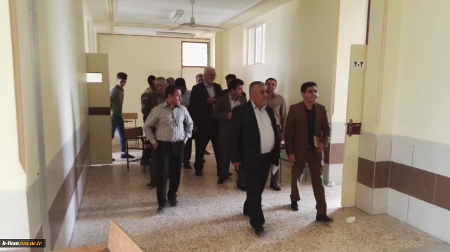 بازدید مدیر کل دفتر مشاوره ی دانشجویی دانشگاه فنی وحرفه ای