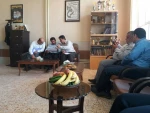 بازدید هیاتی از دانشکده باهنر شیراز از آموزشکده فنی فسا