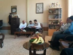 بازدید هیاتی از دانشکده باهنر شیراز از آموزشکده فنی فسا