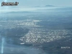 نمایی زیبا بر فراز شهرستان فسا 7