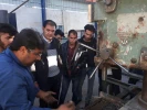 بازدید دانشجویان از شرکت تعاونی خدمات صنعتی حدید تراش فسا 12