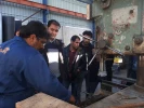 بازدید دانشجویان از شرکت تعاونی خدمات صنعتی حدید تراش فسا 13