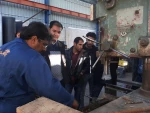 بازدید دانشجویان از شرکت تعاونی خدمات صنعتی حدید تراش فسا 13
