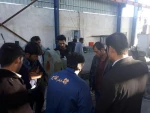 بازدید دانشجویان از شرکت تعاونی خدمات صنعتی حدید تراش فسا 15