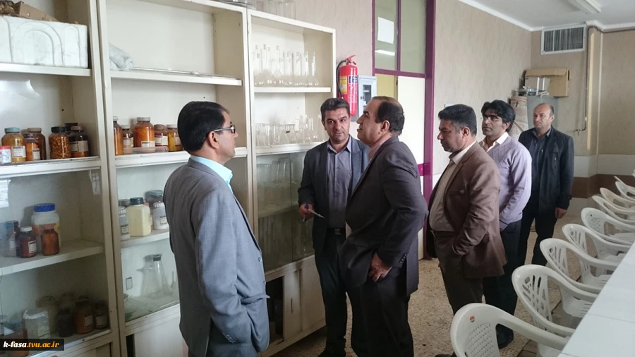 بازدید هیئت نظارت و ارزیابی از آموزشکده فنی و وکشاورزی فسا 5