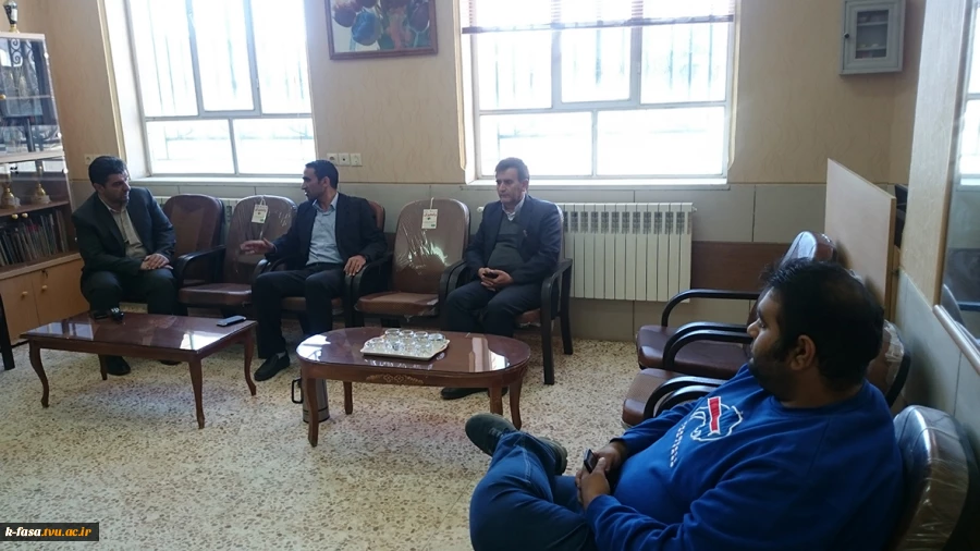 بازدید نماینده صندوق رفاه دانشجویی از آموزشکده فنی و کشاورزی فسا 5