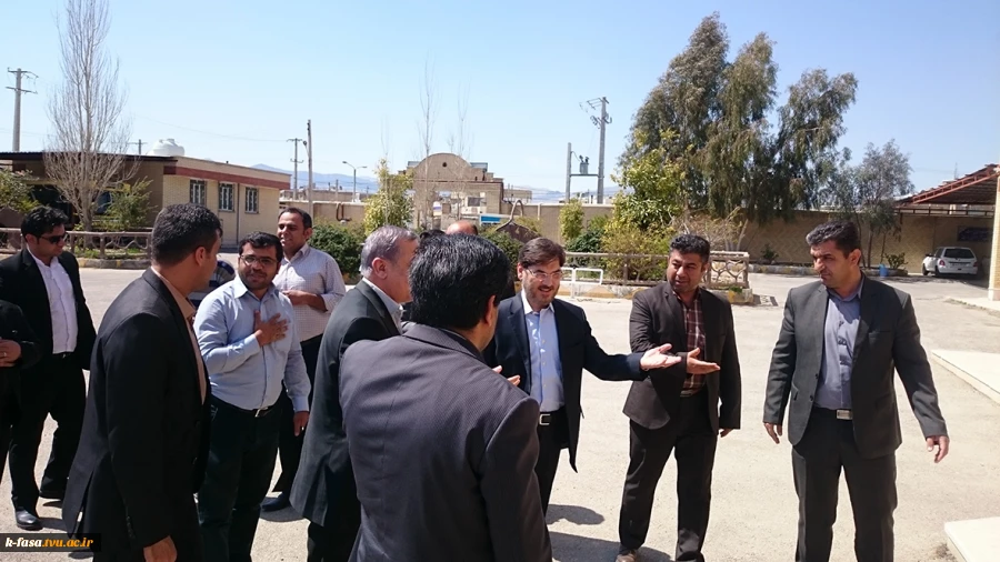 بازدید معاونت حقوقی و امور مجلس وزارت علوم ، تحقیقات و فناوری از آموزشکده فنی و کشاورزی فسا  2