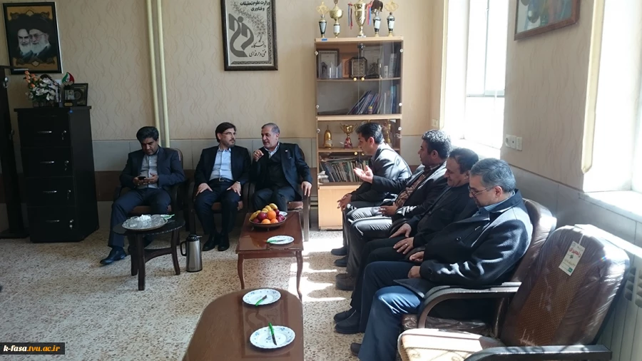 بازدید معاونت حقوقی و امور مجلس وزارت علوم ، تحقیقات و فناوری از آموزشکده فنی و کشاورزی فسا  3
