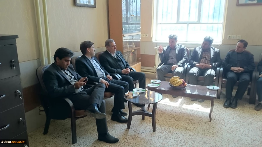 بازدید معاونت حقوقی و امور مجلس وزارت علوم ، تحقیقات و فناوری از آموزشکده فنی و کشاورزی فسا  4