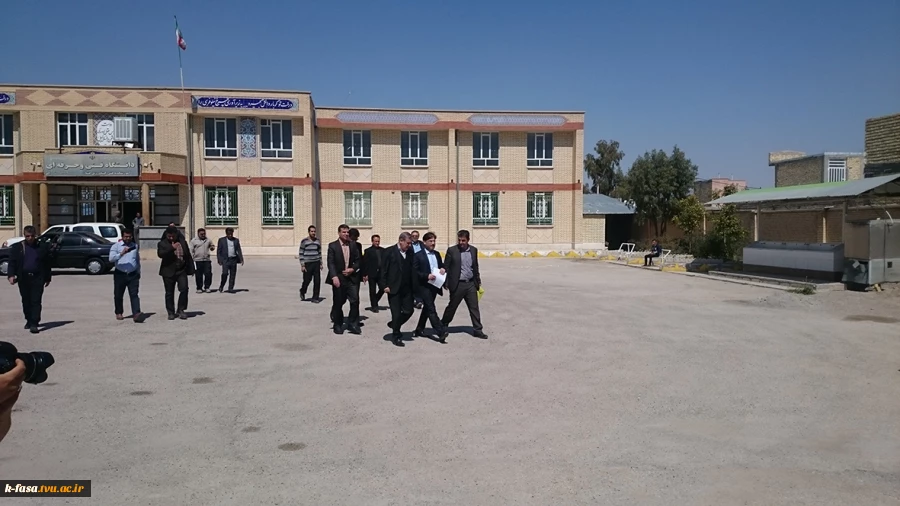 بازدید معاونت حقوقی و امور مجلس وزارت علوم ، تحقیقات و فناوری از آموزشکده فنی و کشاورزی فسا  11