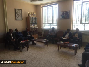 هم اندیشی مدیران هنرستان های شهرستان با مسئولین آموزشکده فنی و کشاورزی فسا 5
