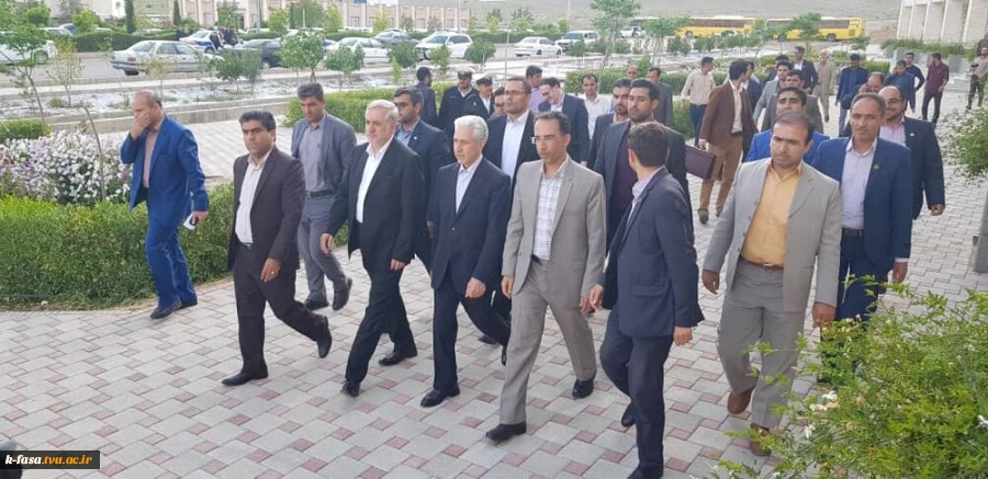 حضور وزیر علوم ، تحقیقات و فناوری در فسا  2