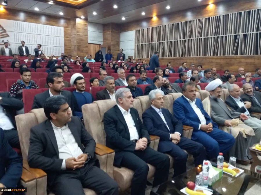 حضور وزیر علوم ، تحقیقات و فناوری در فسا 3