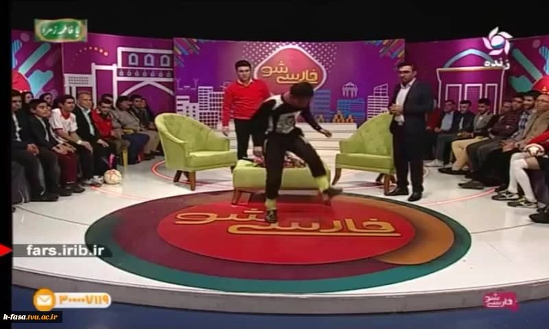 روپایی در برنامه فارسی شو 3