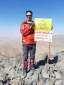 صعود قله برف انبار توسط دانشجوی آموزشکده فنی و کشاورزی فسا