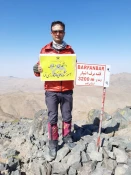 صعود قله برف انبار توسط دانشجوی آموزشکده فنی و کشاورزی فسا  3
