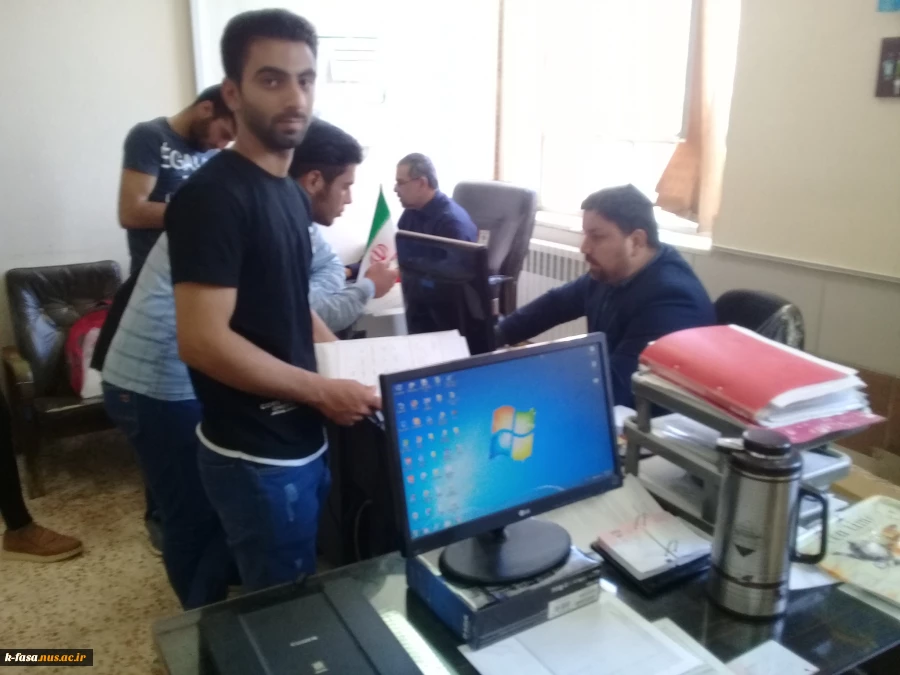 گزارش تصویری از ثبت نام دانشجویان جدید الورود در آموزشکده فنی و کشاورزی فسا 4