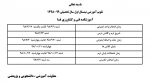 تقویم آموزشی 99-98 آموزشکده فنی و کشاورزی فسا  2