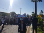 حضور پرشور دانشجویان اموزشکده فنی و کشاورزی فسا در راهپیمایی 13 آبان 6