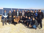 بازدید علمی دانشجویان رشته برق از نیروگاه خورشیدی سروستان 12