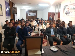 برگزاری مراسم بزرگداشت سردار دلها شهید سپهبد حاج قاسم سلیمانی در آموزشکده فنی و کشاورزی فسا  2