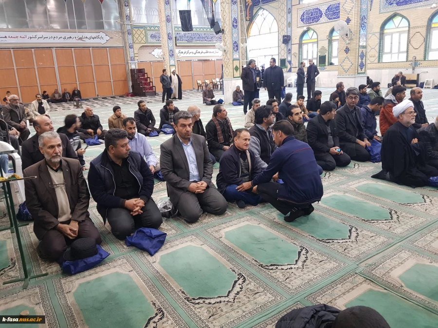 مراسم بزرگداشت سردار سپهبد حاج قاسم سلیمانی در مصلی فسا 3