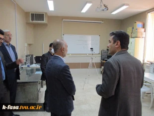بازدید نماینده محترم مجلس شورای اسلامی جناب آقای دکتر فیروزی از آموزشکده فنی و کشاورزی فسا 2