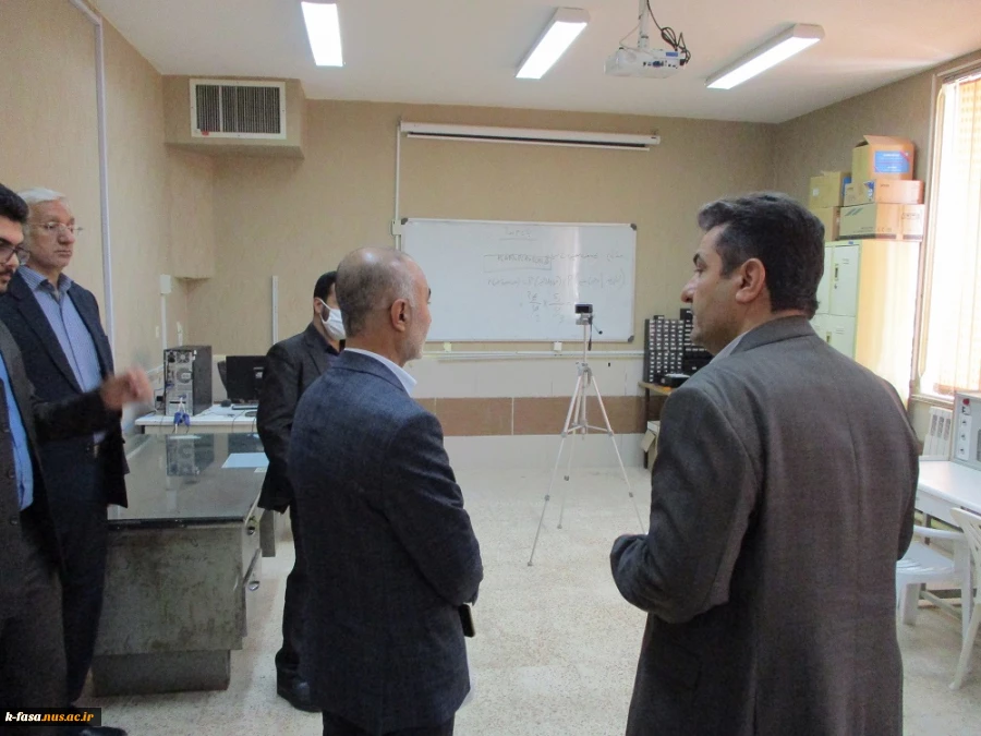 بازدید نماینده محترم مجلس شورای اسلامی جناب آقای دکتر فیروزی از آموزشکده فنی و کشاورزی فسا 2
