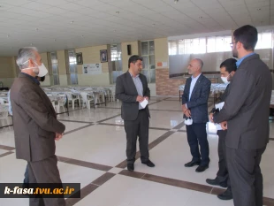 بازدید نماینده محترم مجلس شورای اسلامی جناب آقای دکتر فیروزی از آموزشکده فنی و کشاورزی فسا 5