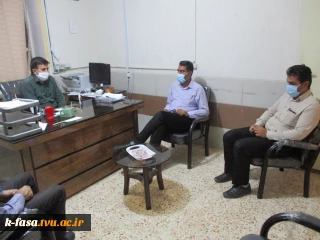 بازدید کارشناسان بهداشت محیط از آموزشکده فنی و کشاورزی فسا