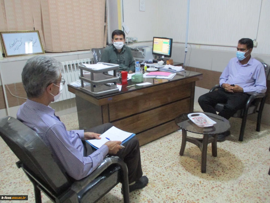 بازدید کارشناسان بهداشت محیط از آموزشکده فنی و کشاورزی فسا  4