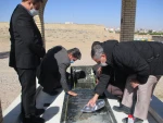 مراسم غبارروبی ، عطر افشانی و گلباران مرقد مطهر شهید انقلاب شهرستان فسا 6