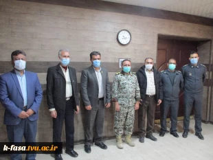 دیدار با فرماندهی و کارکنان نیروی هوایی مستقر در فسا 2