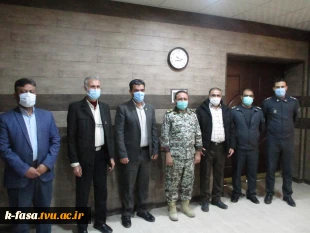دیدار با فرماندهی و کارکنان نیروی هوایی مستقر در فسا 3