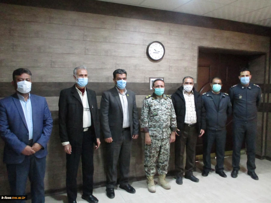 دیدار با فرماندهی و کارکنان نیروی هوایی مستقر در فسا 3