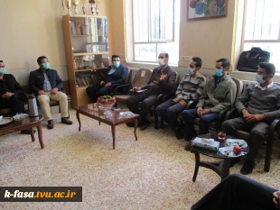 بازدید هیئت نظارت و ارزیابی از آموزشکده فنی و وکشاورزی فسا 5
