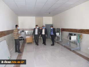 بازدید دکتر شریفی از آموزشکده فنی و کشاورزی فسا  2