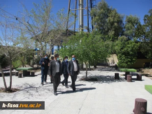 بازدید دکتر شریفی از آموزشکده فنی و کشاورزی فسا  10