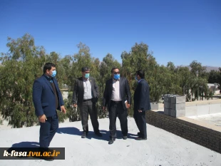 بازدید دکتر شریفی از آموزشکده فنی و کشاورزی فسا  13