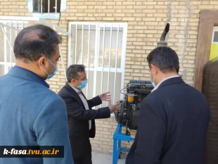 افتتاح نمایشگاه هفته پژوهش آموزشکده فنی و کشاورزی فسا. 2