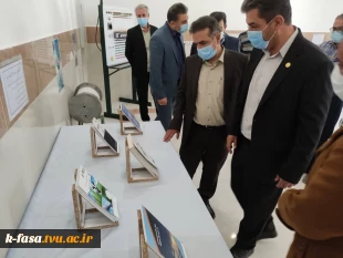 افتتاح نمایشگاه هفته پژوهش آموزشکده فنی و کشاورزی فسا. 3