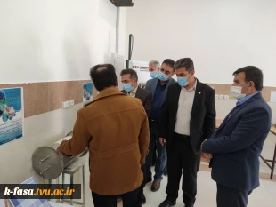 افتتاح نمایشگاه هفته پژوهش آموزشکده فنی و کشاورزی فسا 5