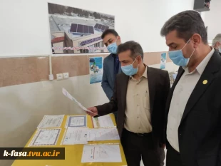افتتاح نمایشگاه هفته پژوهش آموزشکده فنی و کشاورزی فسا 6